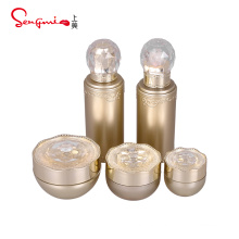 30g 50g 30ml 50ml 80ml 100ml Luxury Plastic Container Customized Acrylic Cream Jar Lotion Bottle for skin care packaging